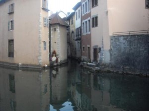 calles y casco antigo Annecy