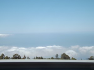 Mar de nubes, Tenerife